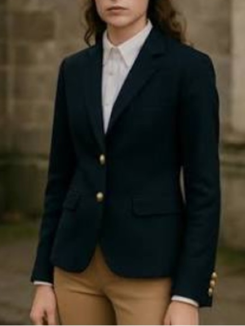 J. Crew Original Schoolboy Black Blazer Jacket